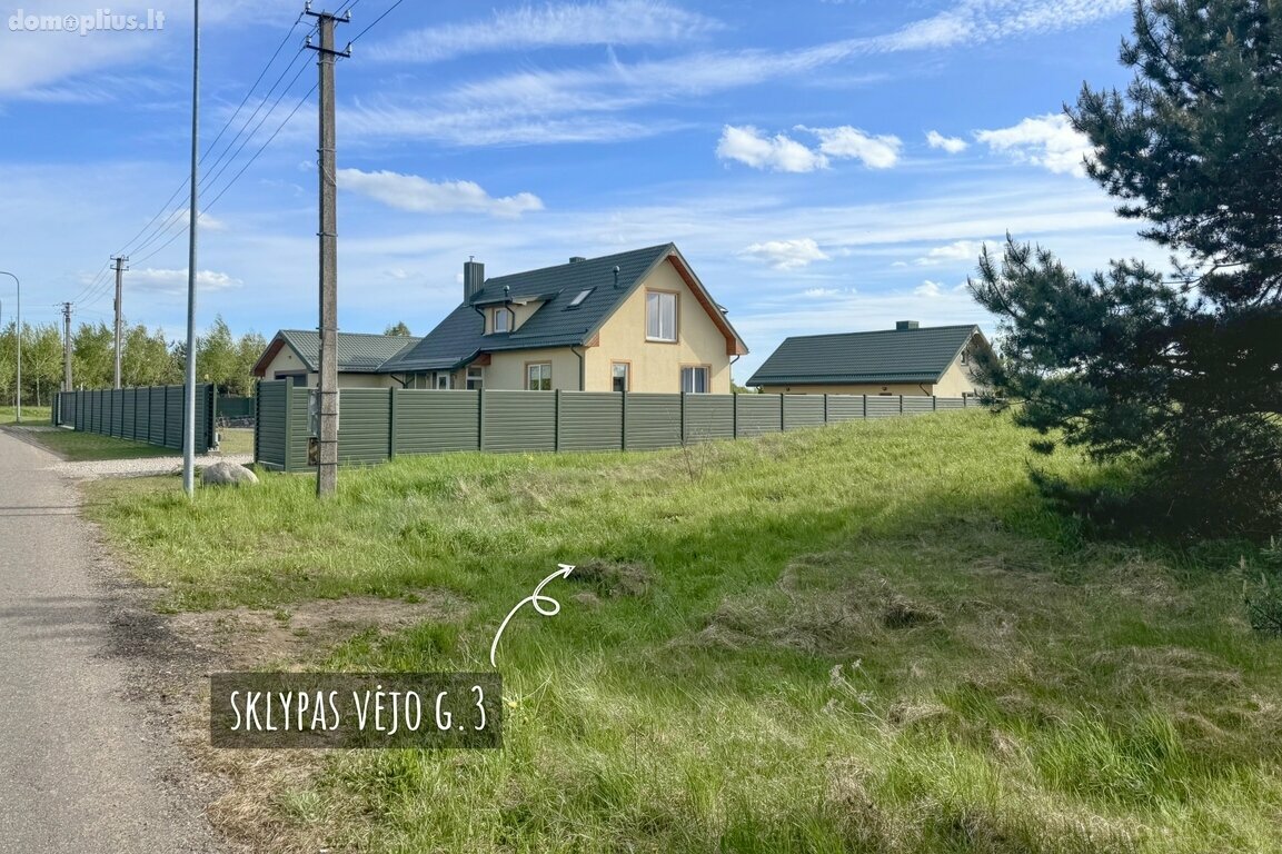 Parduodamas sklypas Trakų rajono sav., Jovariškėse