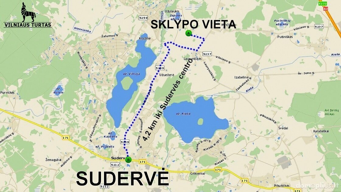 Участок Vilniaus rajono sav., Sudervėje