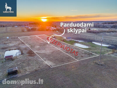 Parduodamas sklypas Vilniaus rajono sav., Pagrūšyje