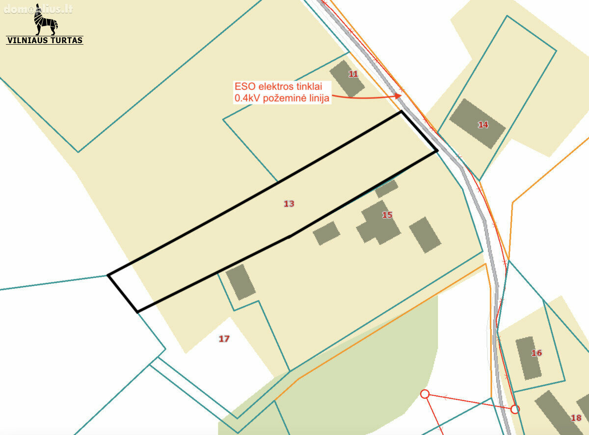 Участок Vilniaus rajono sav., Jarmališkėse