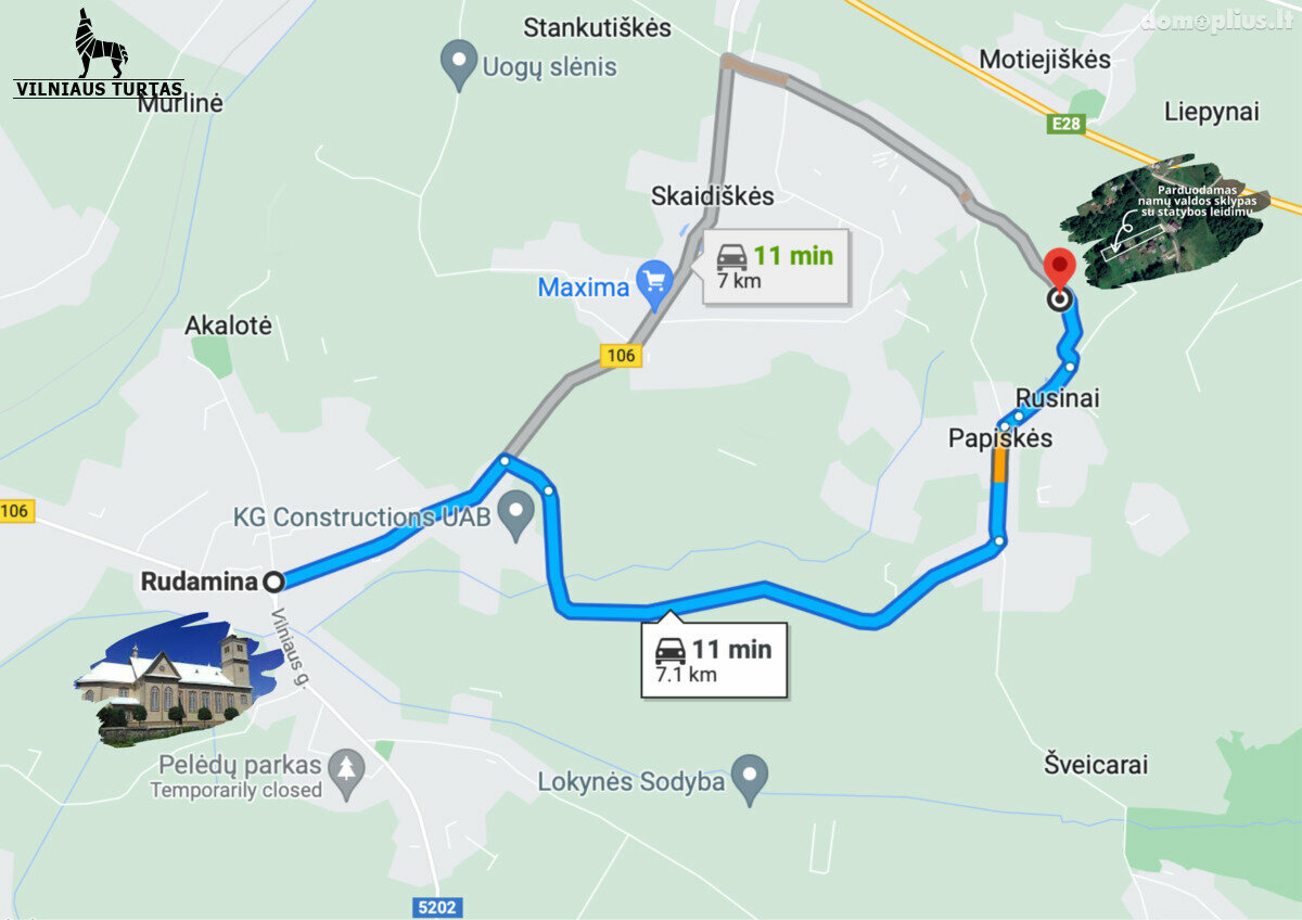 Участок Vilniaus rajono sav., Jarmališkėse
