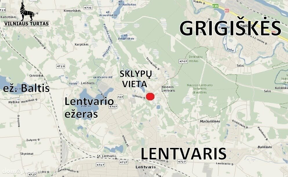 Участок Trakų rajono sav., Naujasis Lentvaris