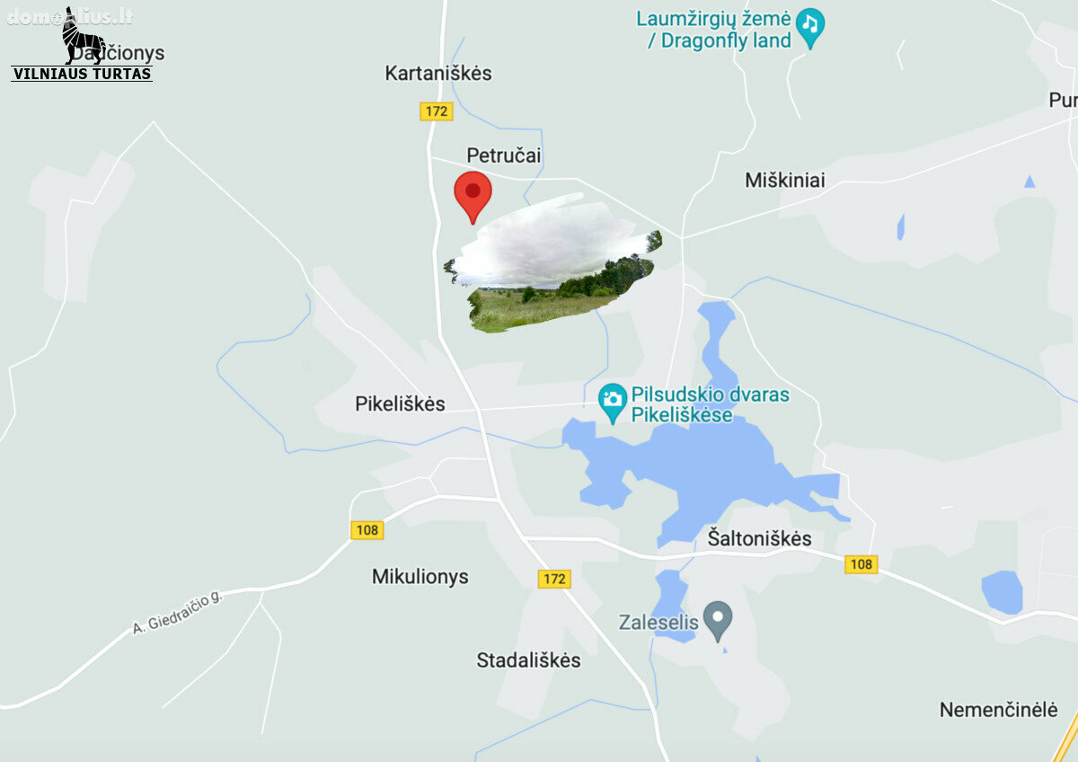 Участок Vilniaus rajono sav., Pikeliškėse