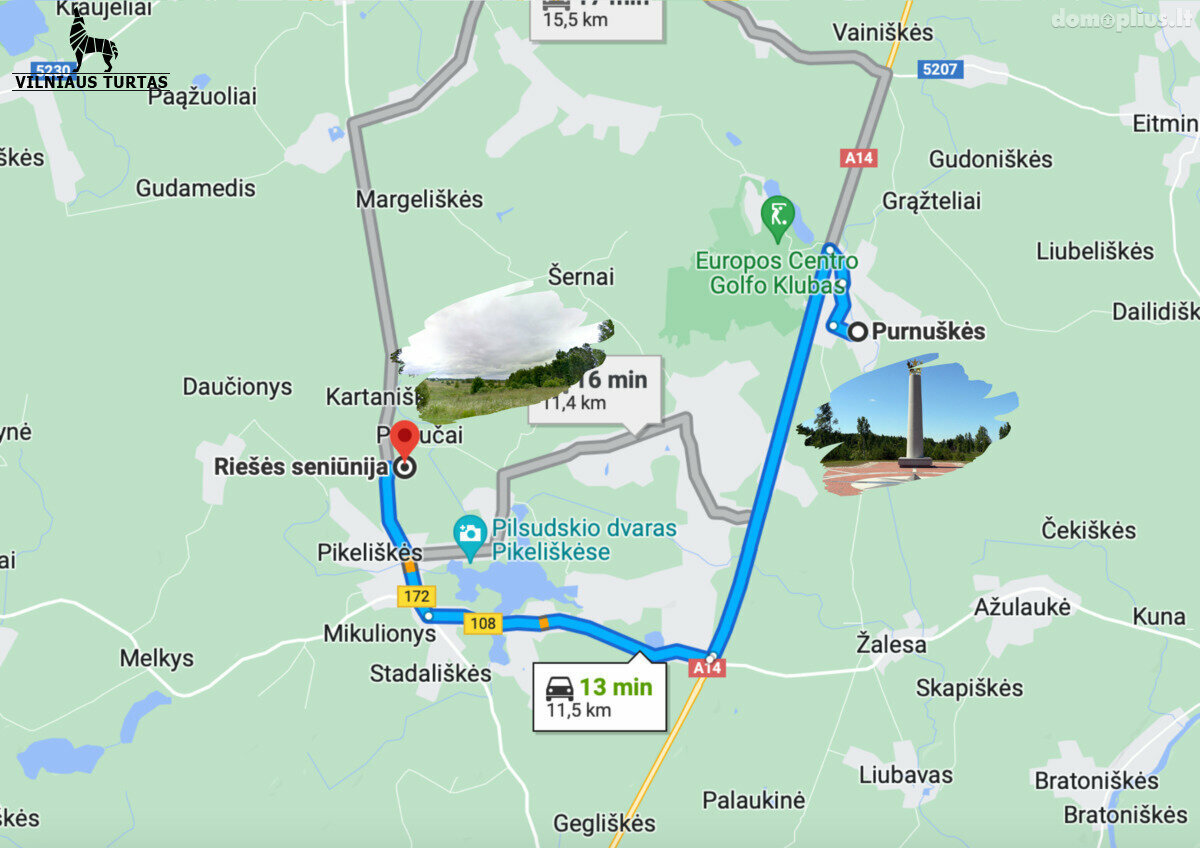 Участок Vilniaus rajono sav., Pikeliškėse