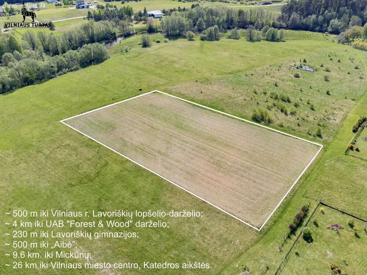 Участок Vilniaus rajono sav., Lavoriškėse