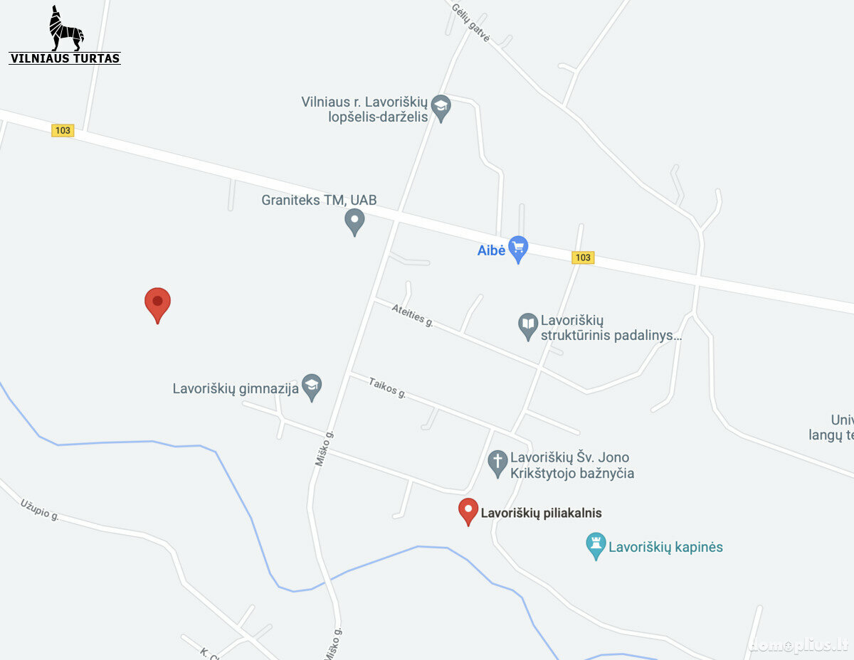 Участок Vilniaus rajono sav., Lavoriškėse