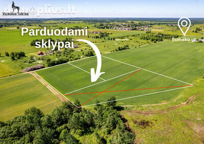 Parduodamas sklypas Vilniaus rajono sav., Verbuškėse