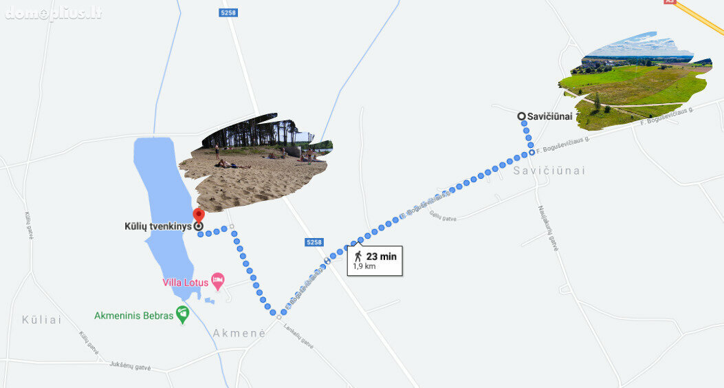Участок Vilniaus rajono sav., Savičiūnuose