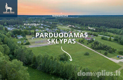 Parduodamas sklypas Vilniaus rajono sav., Kukutiškėse