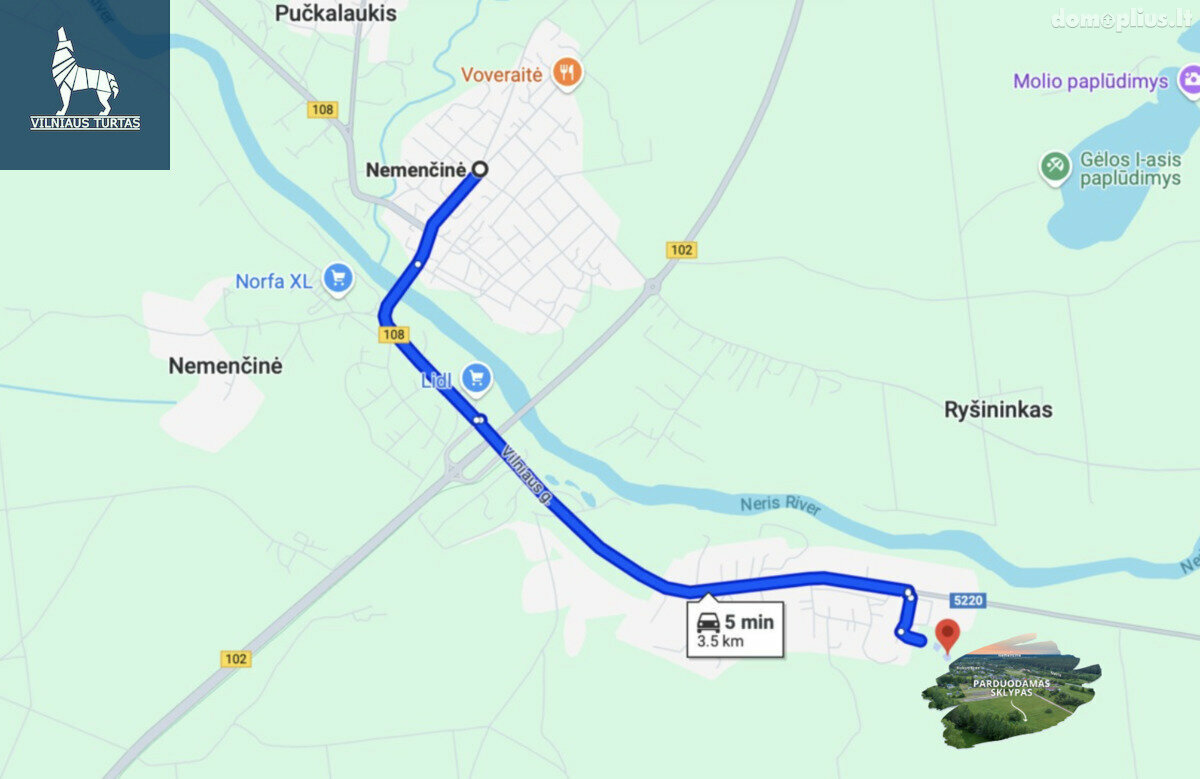 Участок Vilniaus rajono sav., Kukutiškėse
