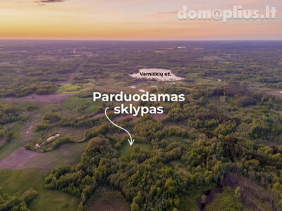 Land for sale Vilniaus rajono sav., Varniškėse