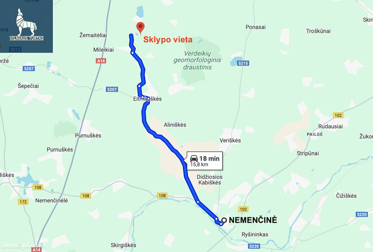 Участок Vilniaus rajono sav., Varniškėse
