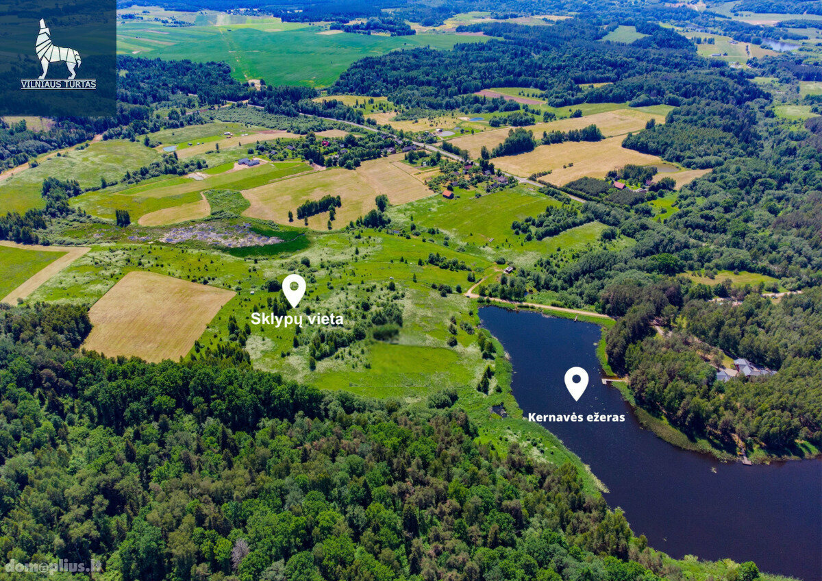 Участок Širvintų rajono sav., Kernavėje, Vilniaus g.