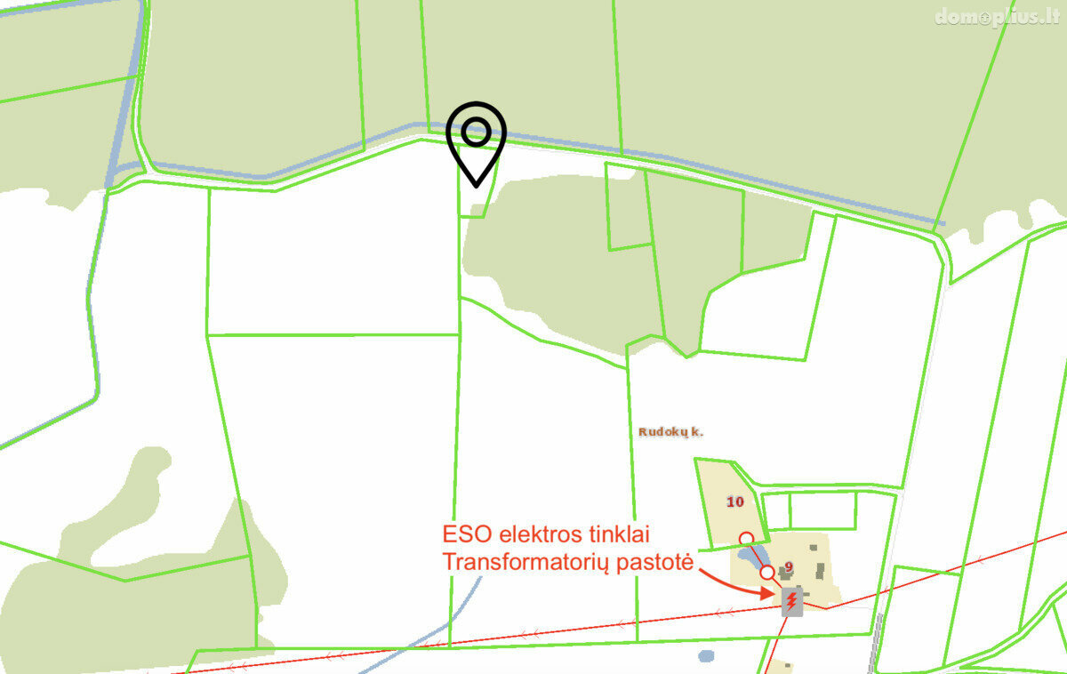 Участок Vilniaus rajono sav., Rudokuose