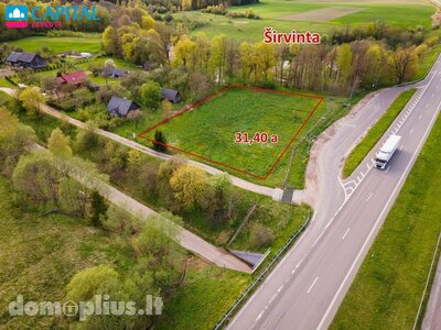 Parduodamas sklypas Širvintų rajono sav., Varanavoje