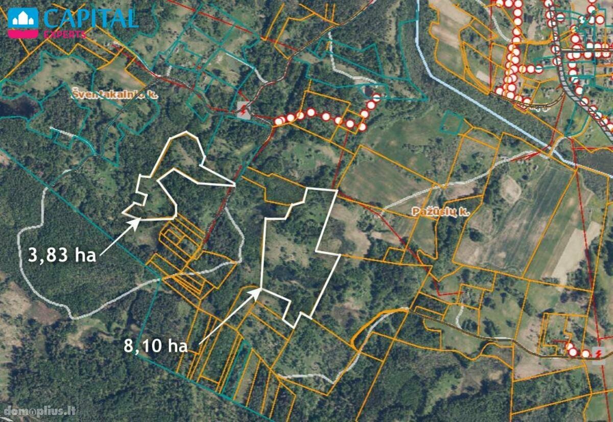 Участок Širvintų rajono sav., Šventakalnyje