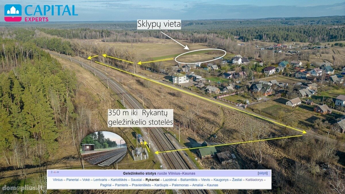 Участок Trakų rajono sav., Rykantuose