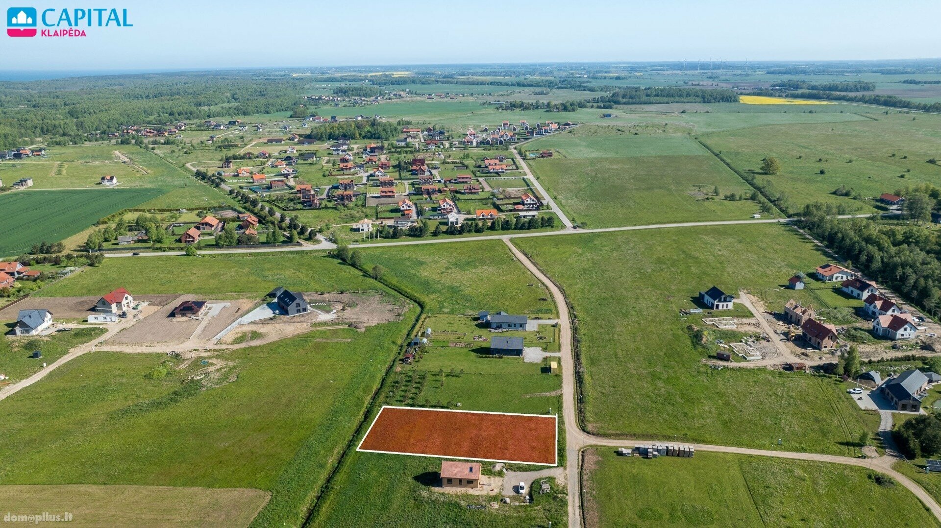 Parduodamas sklypas Klaipėdos rajono sav., Dargužiuose