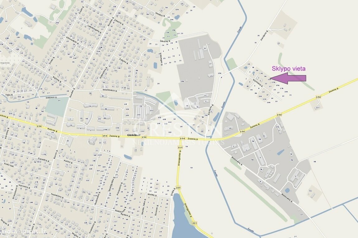 Land for sale Šiaulių rajono sav., Šapnagiuose