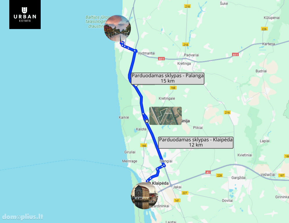 Parduodamas sklypas Klaipėdos rajono sav., Normantuose