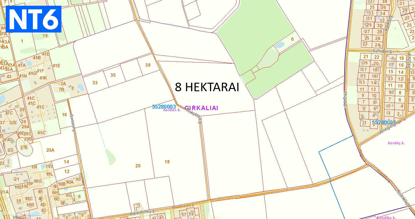 Участок Klaipėdos rajono sav., Karklėje