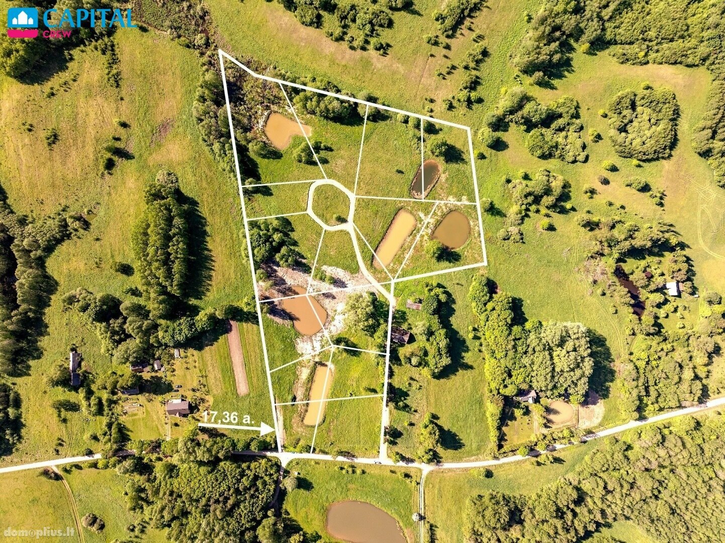 Land for sale Molėtų rajono sav., Rutonyse