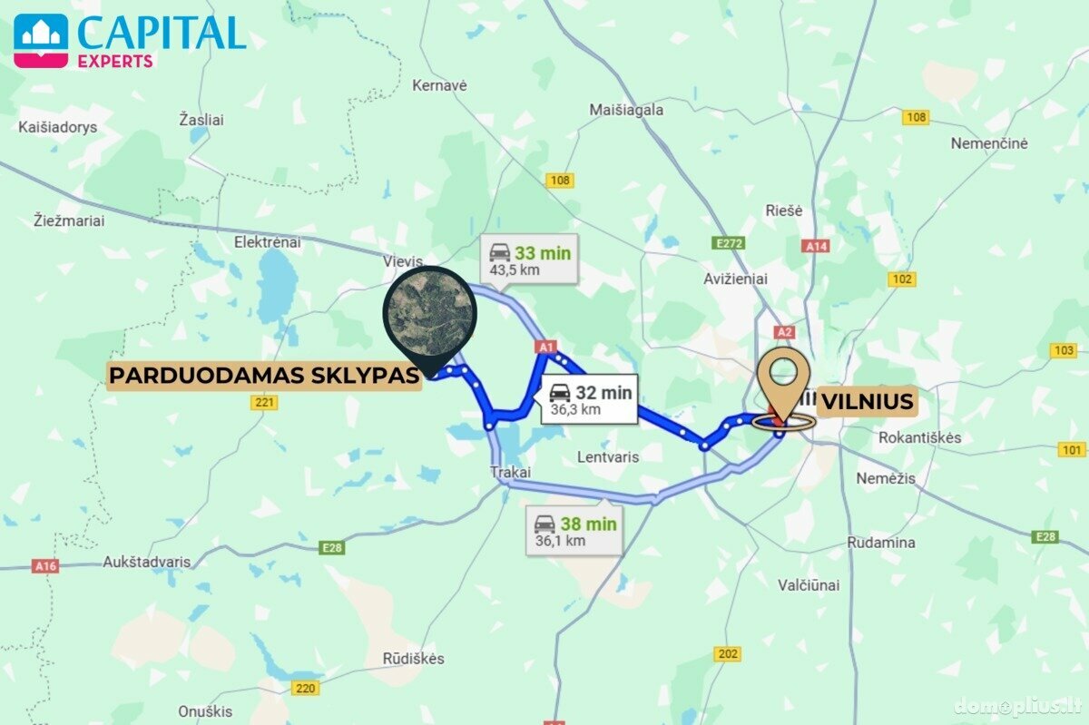 Land for sale Trakų rajono sav., Maidonyse