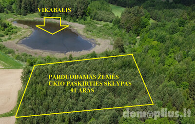Parduodamas sklypas Kaišiadorių rajono sav., Varkališkėse