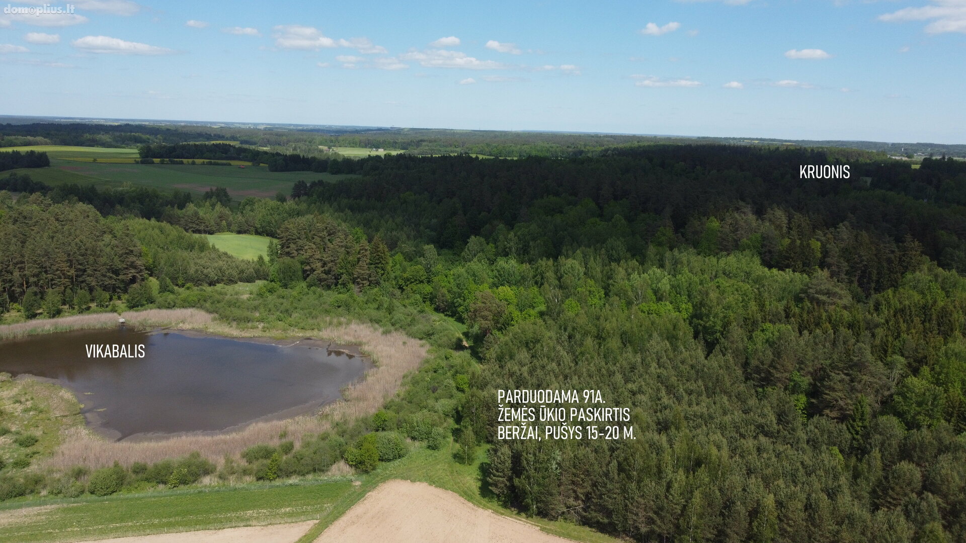 Land for sale Kaišiadorių rajono sav., Varkališkėse