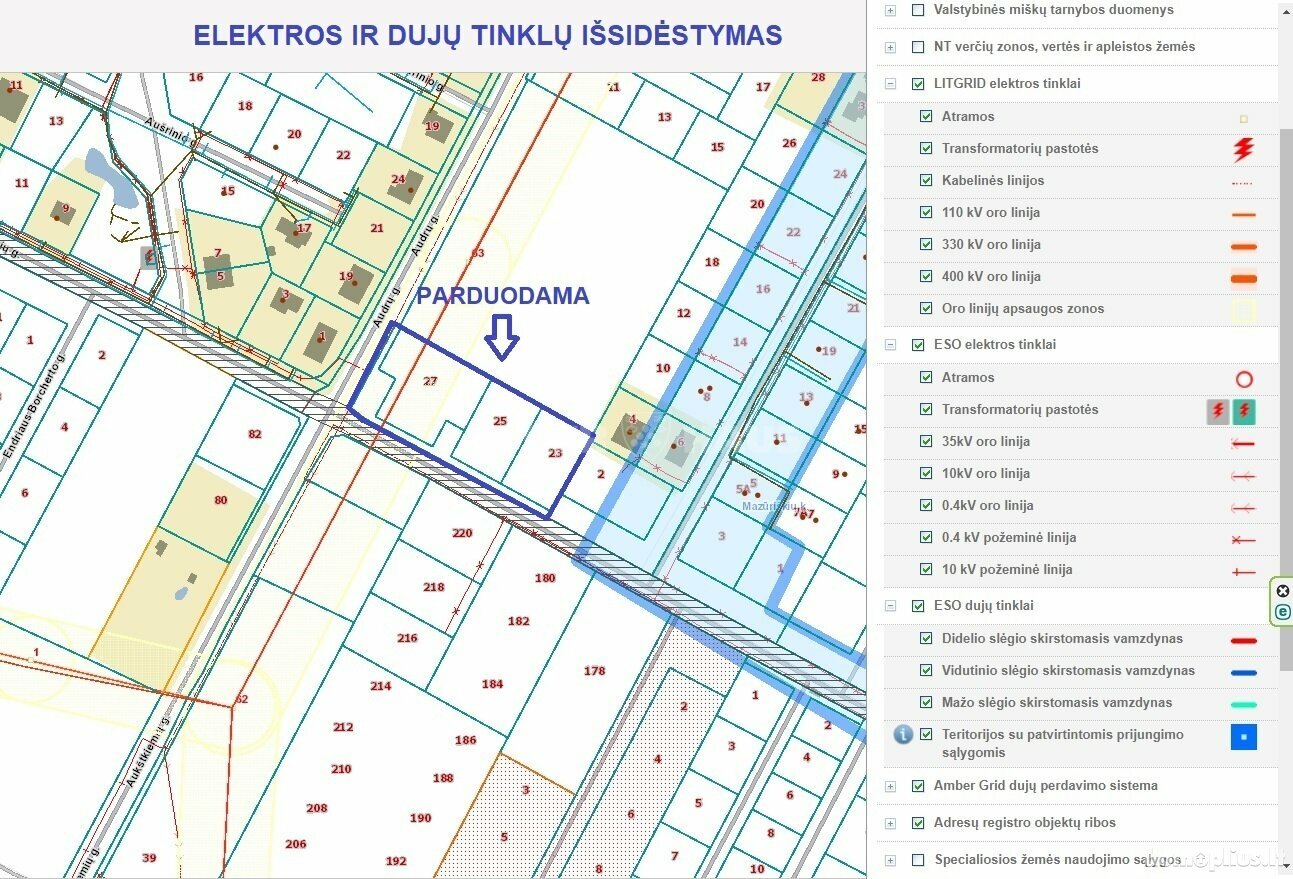 Parduodamas sklypas Klaipėdos rajono sav., Mazūriškiuose