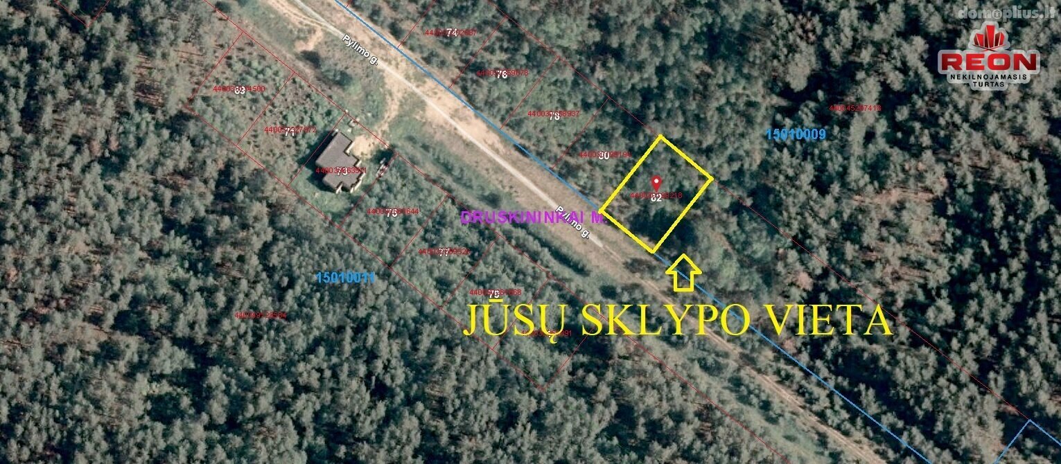 Parduodamas sklypas Druskininkų sav., Druskininkuose, Pylimo g.