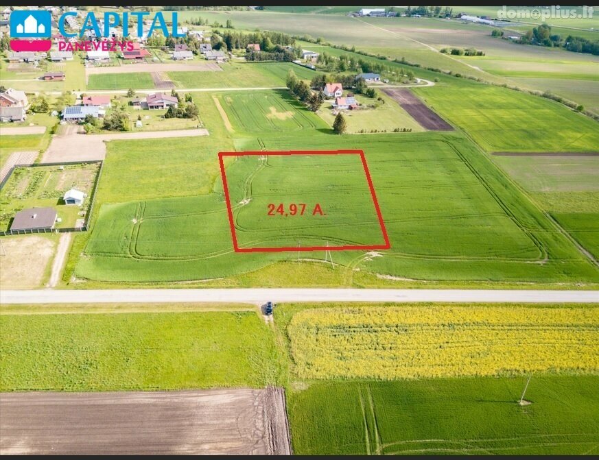 Parduodamas sklypas Panevėžio rajono sav., Paįstryje, Įstros g.