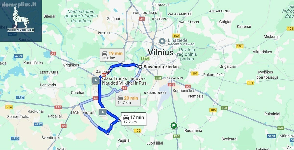 Parduodamas sklypas Vilniuje, Paneriuose, Jaunystės g.