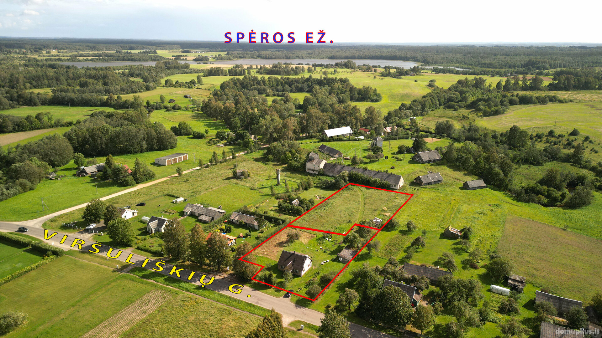 Parduodamas sklypas Širvintų rajono sav., Viršuliškiuose, Viršuliškių g.