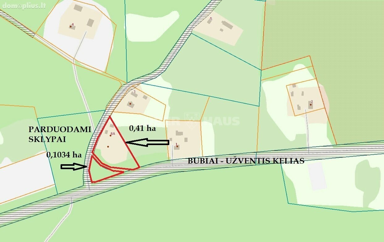 Parduodamas sklypas Kelmės rajono sav., Svilėje