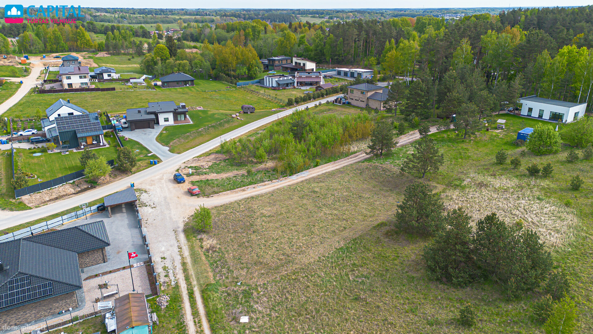 Parduodamas sklypas Vilniaus rajono sav., Bendoriuose, Dvaro g.