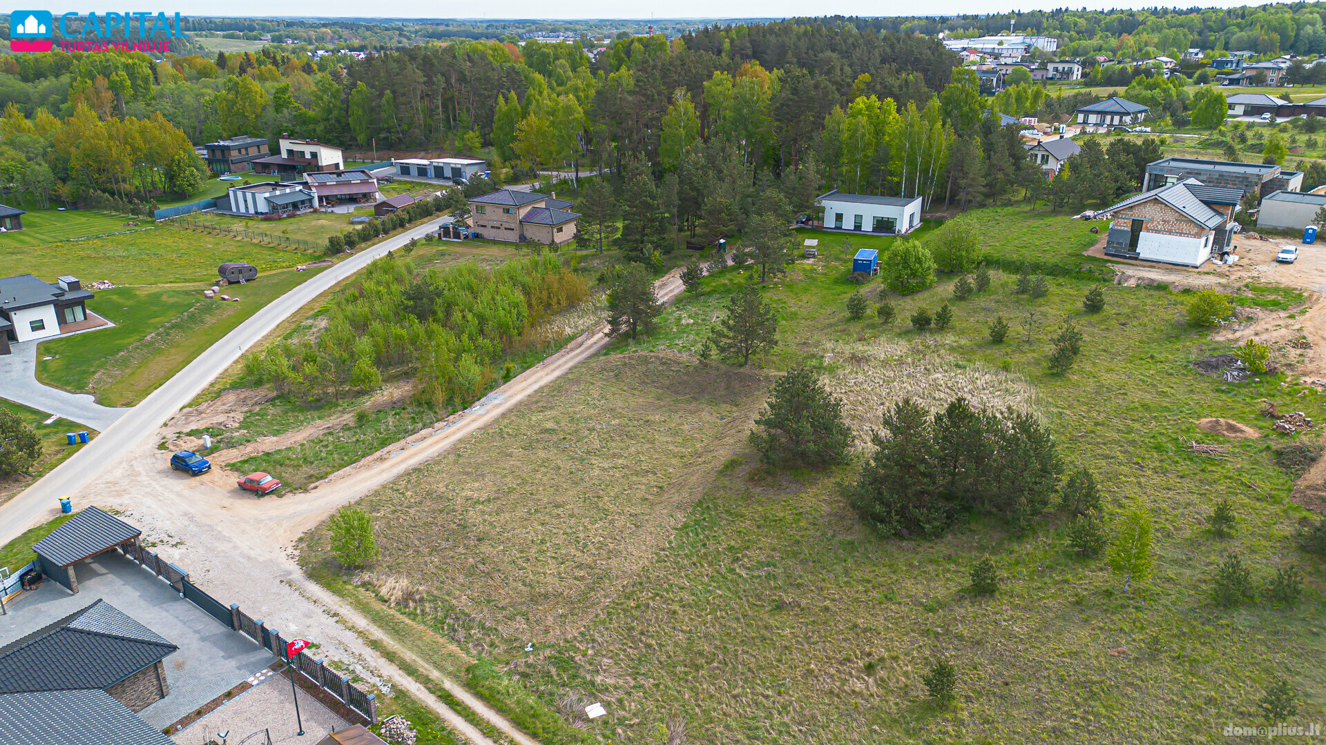 Parduodamas sklypas Vilniaus rajono sav., Bendoriuose, Dvaro g.