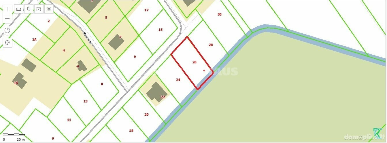 Land for sale Šiaulių rajono sav., Meškiuose