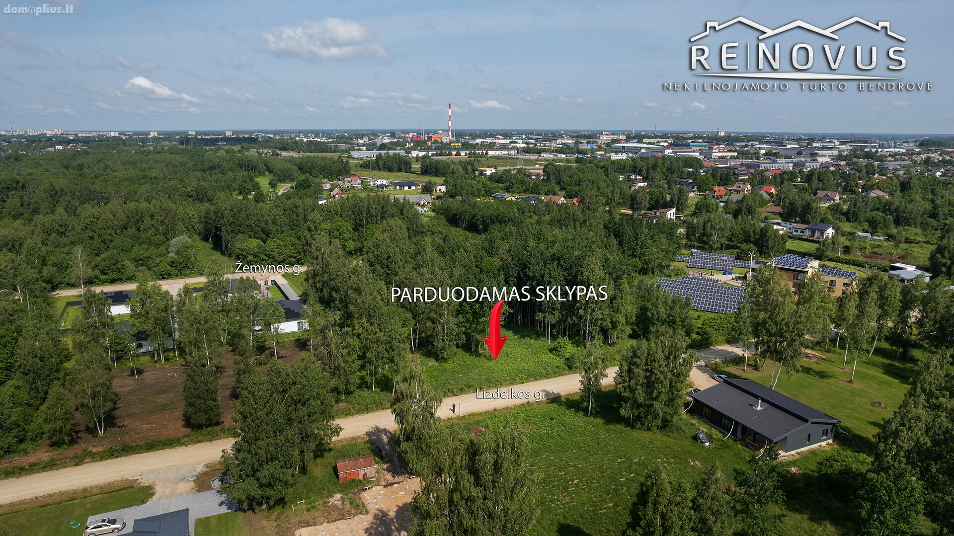 Участок Šiauliuose, Pabaliuose, Lizdeikos g.