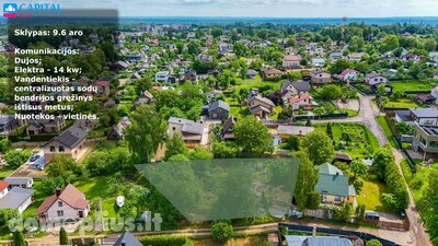 Land for sale Vilniuje, Antakalnyje, Rokantiškių Sodų 10-oji g.