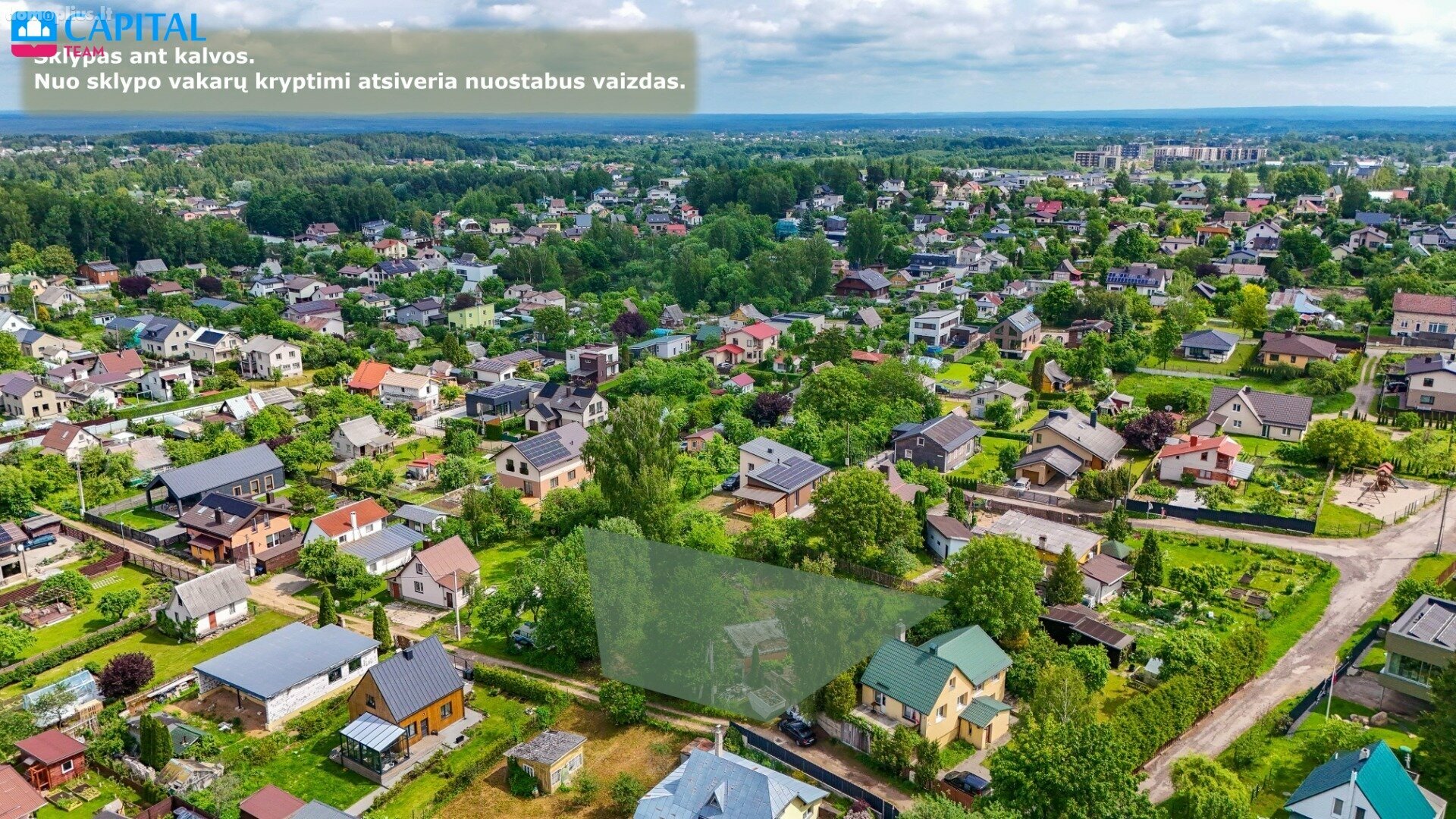 Участок Vilniuje, Antakalnyje, Rokantiškių Sodų 10-oji g.