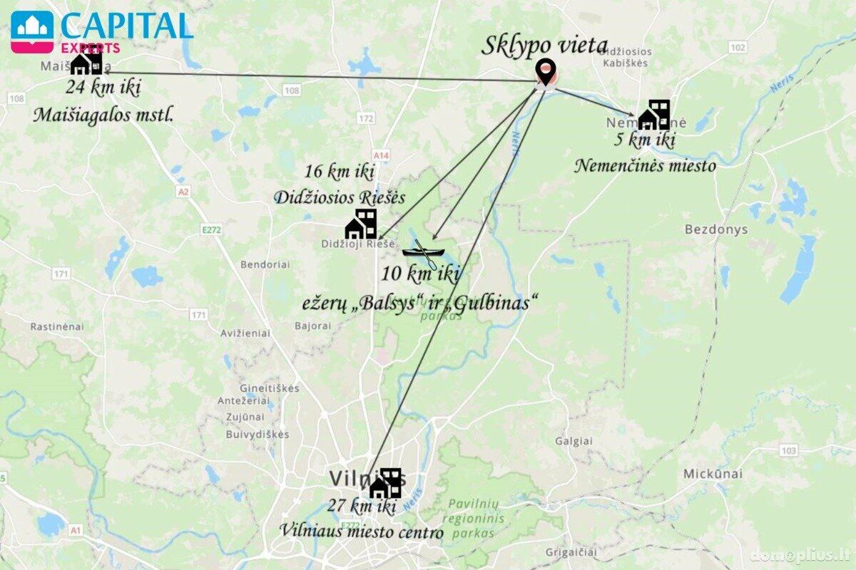 Parduodamas sklypas Vilniaus rajono sav., Kermušiškėse