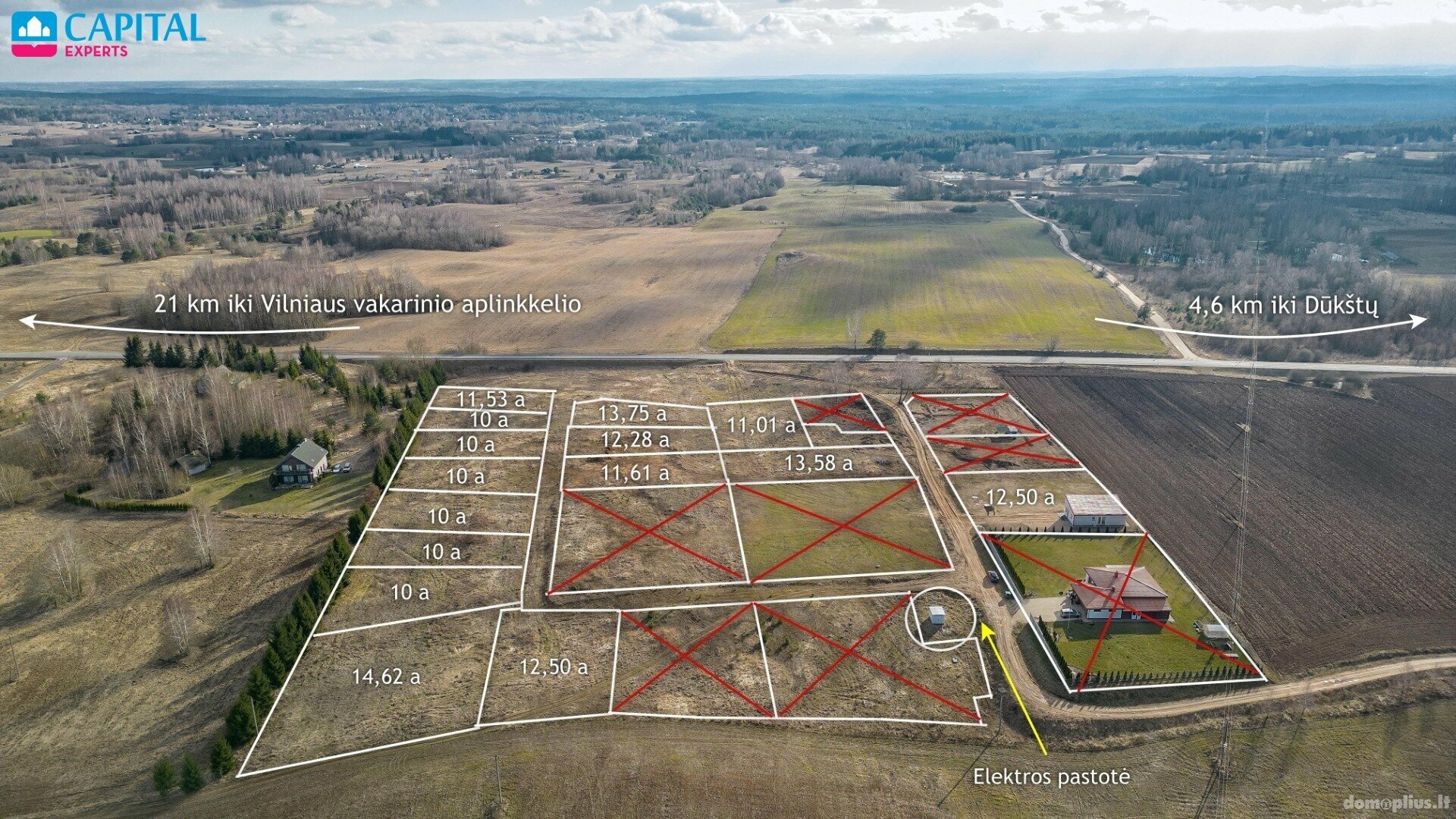Участок Vilniaus rajono sav., Jurkiškėse
