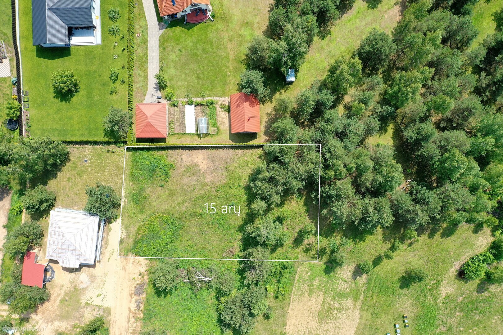 Parduodamas sklypas Trakų rajono sav., Lentvaryje, Medeinės g.