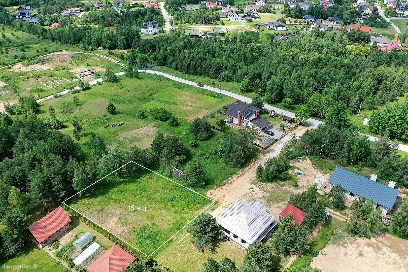 Parduodamas sklypas Trakų rajono sav., Lentvaryje, Medeinės g.