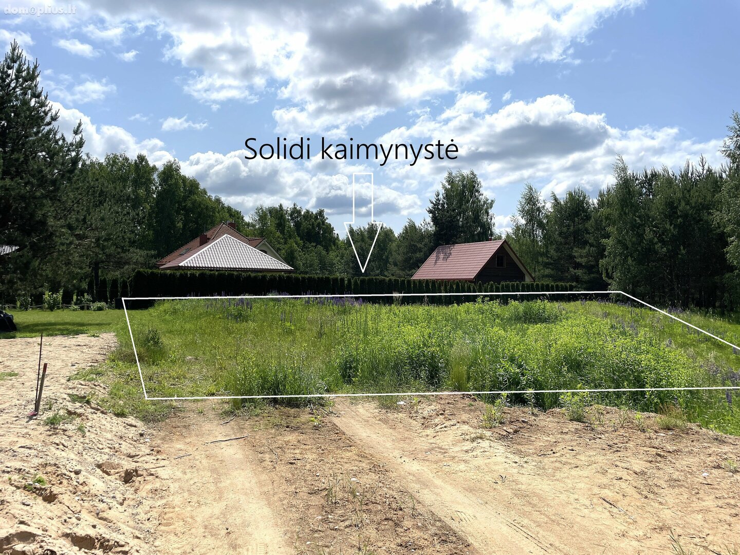 Parduodamas sklypas Trakų rajono sav., Lentvaryje, Medeinės g.