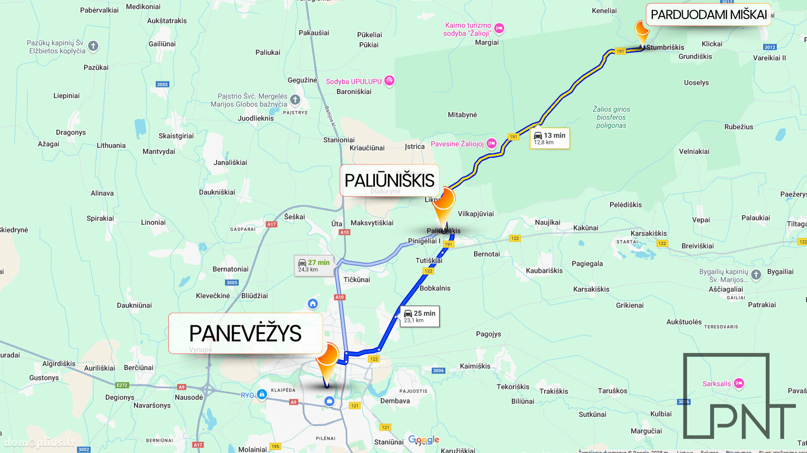 Участок Panevėžio rajono sav., Stumbriškyje