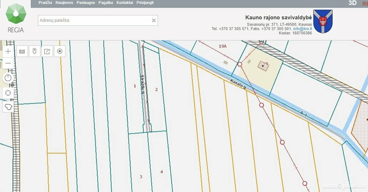 Участок Kauno rajono sav., Ilgakiemyje, Strazdų g.