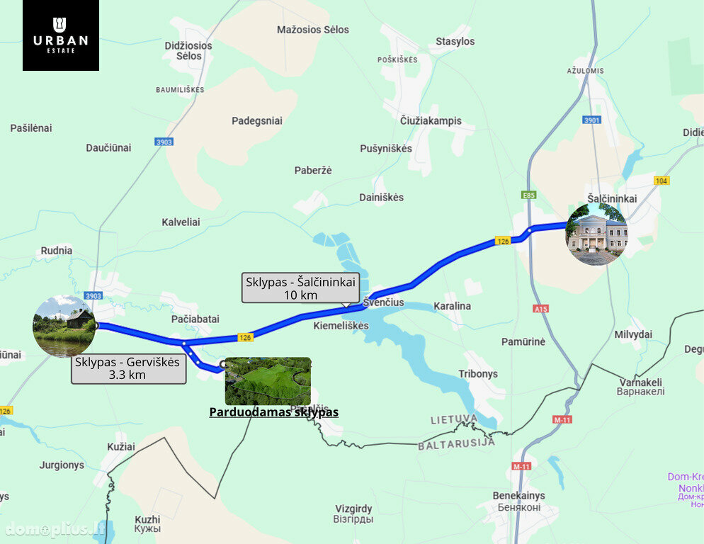 Land for sale Šalčininkų rajono sav., Kaniūkuose