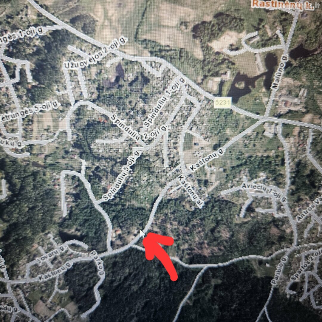 Parduodamas sklypas Vilniaus rajono sav., Rastinėnuose, Kaštonų g.